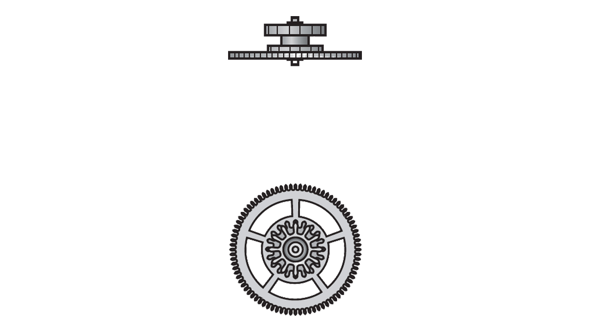 ETA00203.204911 Roue intermédiaire