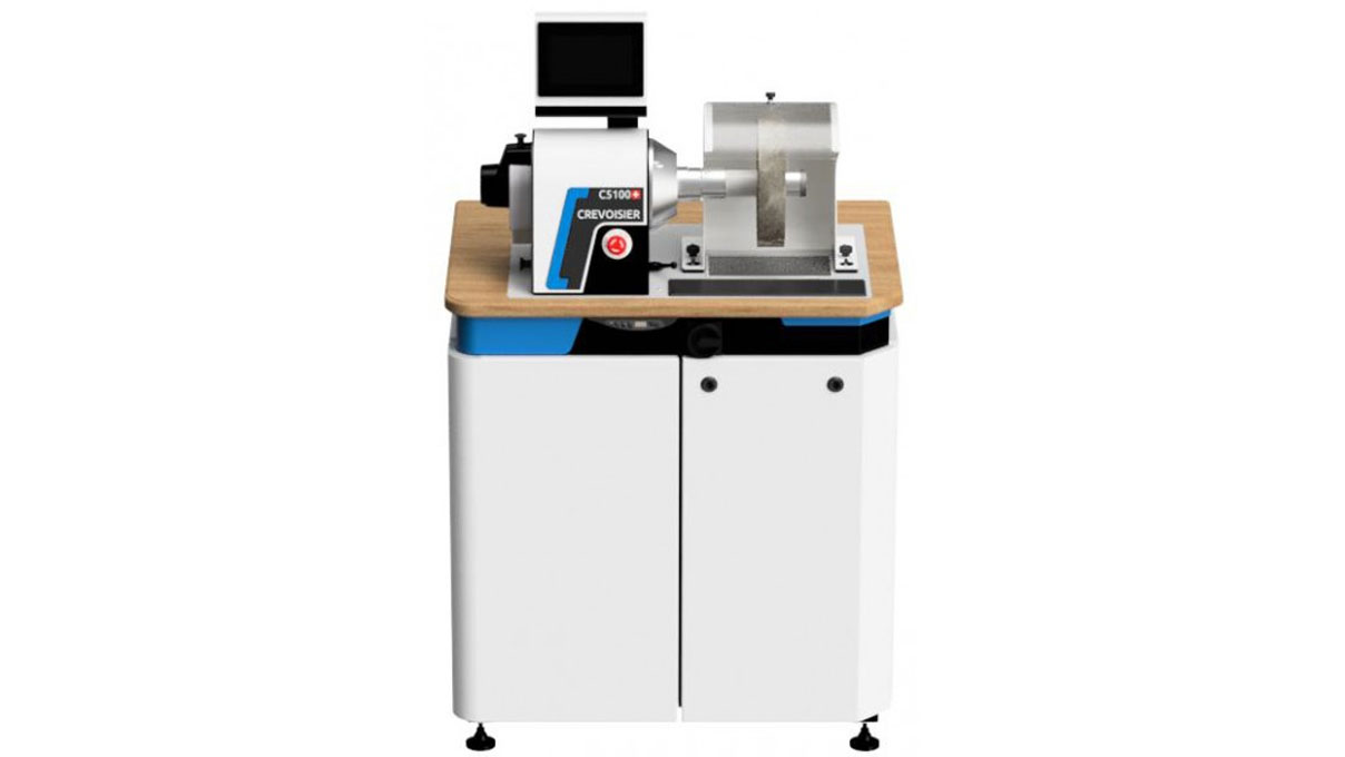 Crevoisier C5100 (M8) avec table de travail DSG Compact (SAV), incl. aspiration, bloc d'alimentation en
bas (400 V) Crevoisier C5100 (M8) avec table de travail DSG Compact (SAV), incl. aspiration, bloc d'alimentation en
bas (400 V)