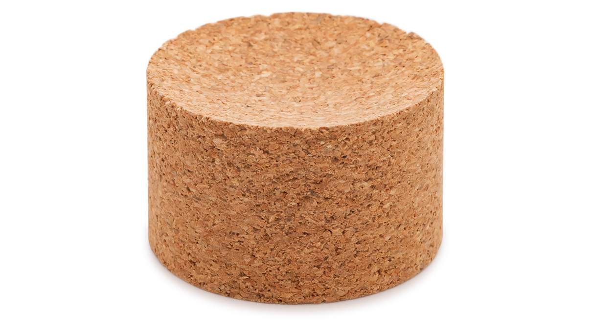 Porte-pièce, Liège, Rond, Réversible, Ø 40 mm