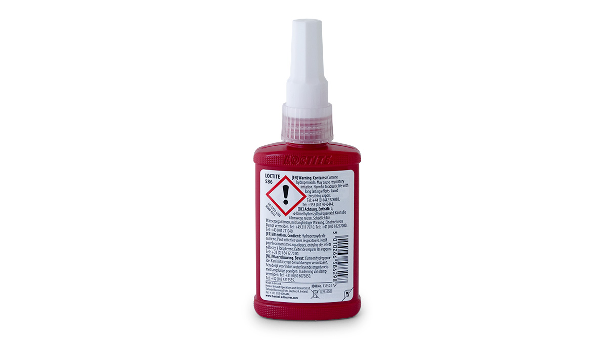 Loctite 586 mastic d'étanchéité pour filetage, 50 ml