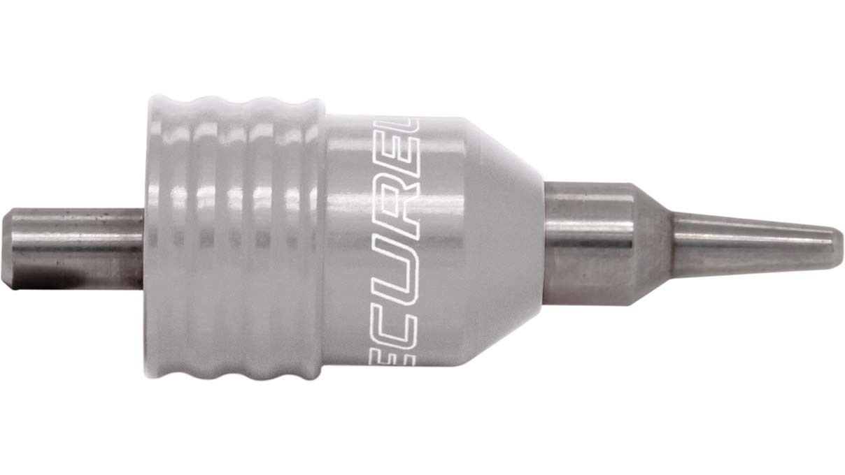 Lecureux tête de tournevis Clip-On, Ø 1,8 mm, gris, avec porte-mèche