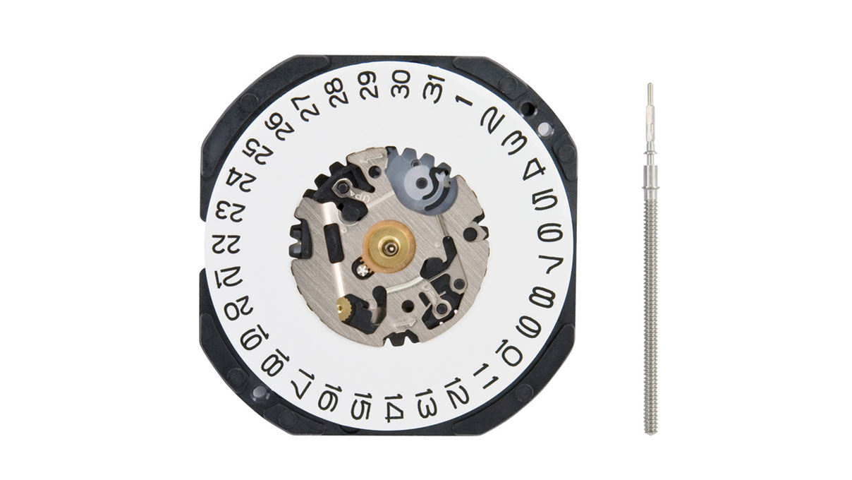 Mvt. Shiojiri (Seiko SII) 7N32 10 1/2''' DATE3 SC Quartz (371 | SR920SW)