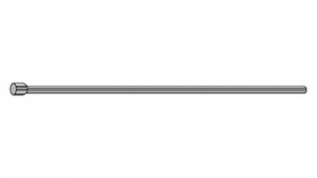 Bergeon 30007-P-MD-05-130 Pivot pour fraises à pivots, Ø 0,5 / 1,3 mm