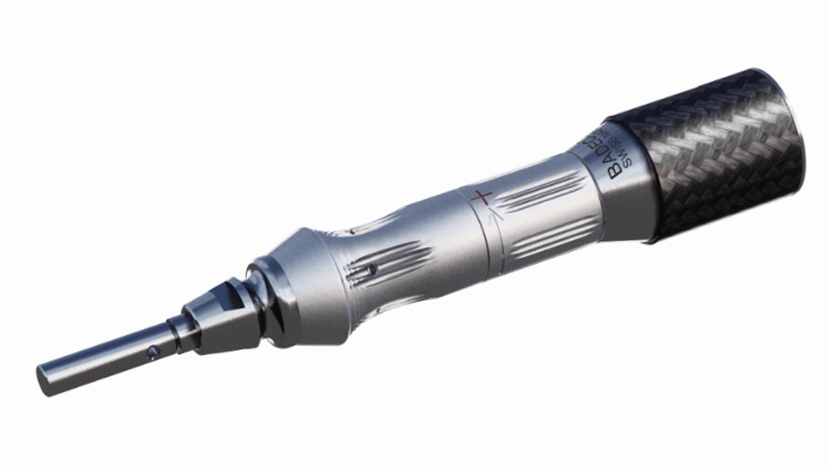Badeco Marteau Nano 528C, frappe fine, insert brut inclus